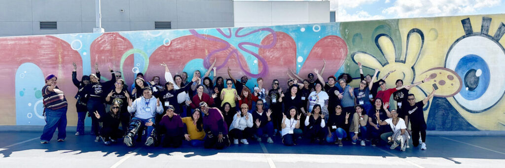 turnaround arts staff retreat group photo